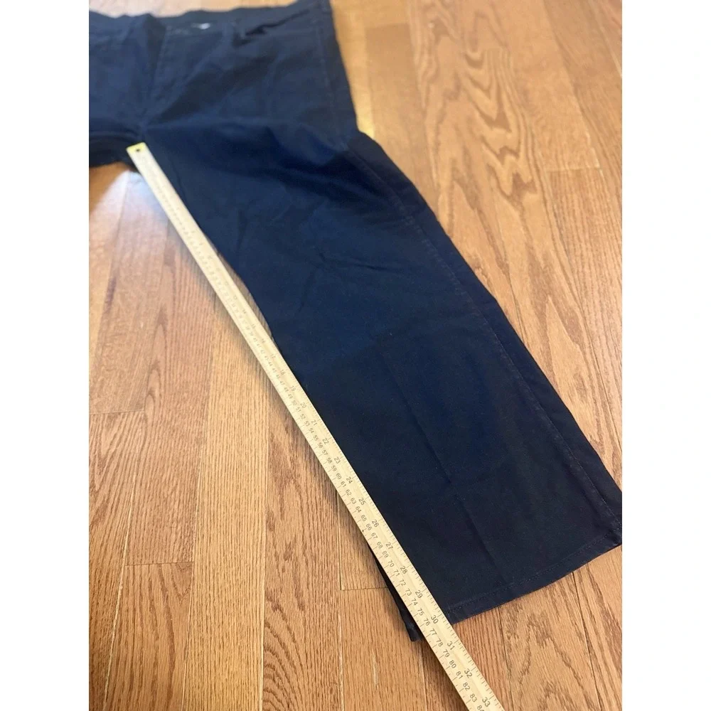 Levi's 569 Jeans Men 40x32 Black Dark Wash Loose Fit Straight Leg Baggy